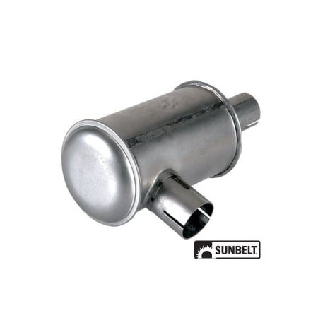 A & I Products Muffler 4.94" x3.61" x7.75" A-B1SB2286